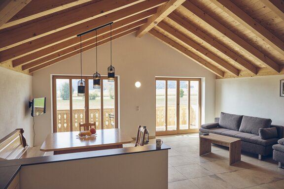 Wohnraum, Ferienwohnung Linde