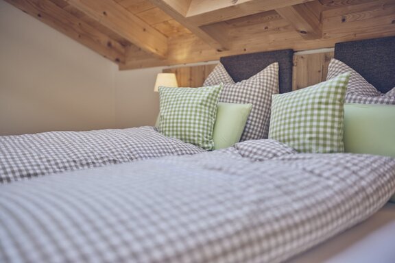 Schlafzimmer, Ferienwohnung Linde