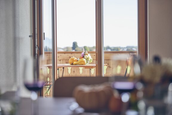 Wohnküche, Ferienwohnung Kastanie