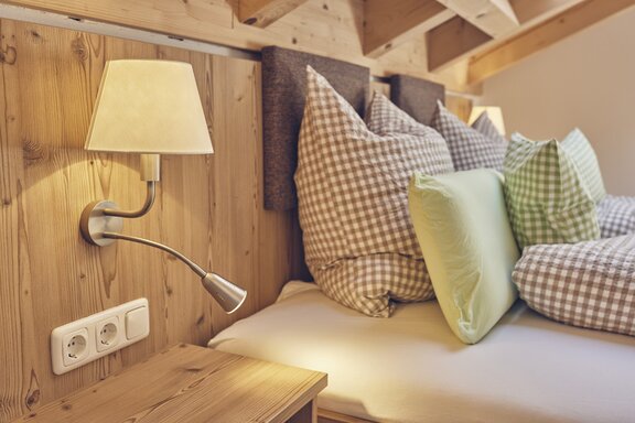 Schlafzimmer, Ferienwohnung Linde