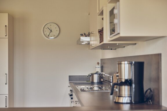 Wohnküche, Ferienwohnung Linde